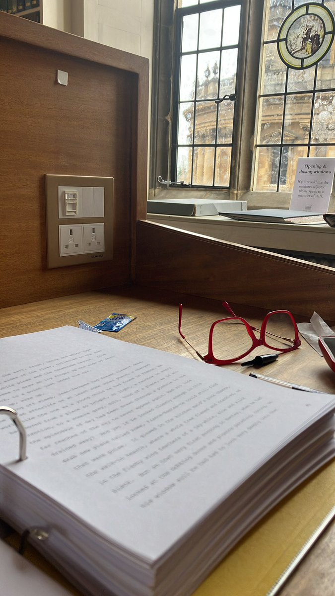 mhauser_author's tweet image. Read, write, research. 🖊️