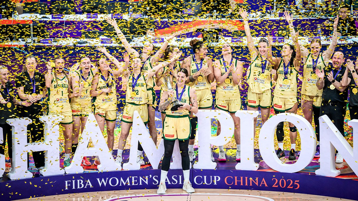 Basketball Australia (@basketballaus) on Twitter photo Australia stands tall on Asia’s Biggest Stage  🥇🏀
The Seven Consulting Opals have overcome Japan in a tense finale to win the 2025 FIBA Women’s Asia Cup! 
Read More ➡️ bit.ly/40rOliH
#WeAreBasketball | #GoOpals | #AsiaCupWomen Australia stands tall on Asia’s Biggest Stage  🥇🏀
The Seven Consulting Opals have overcome Japan in a tense finale to win the 2025 FIBA Women’s Asia Cup! 
Read More ➡️ bit.ly/40rOliH
#WeAreBasketball | #GoOpals | #AsiaCupWomen