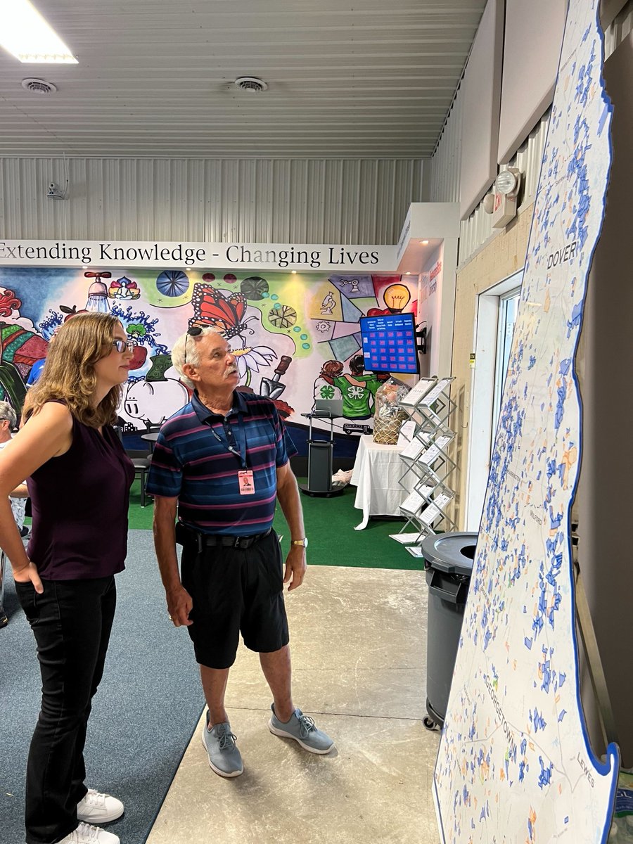 Rep_McBride's tweet image. I’ve been going to the Delaware State Fair in Harrington since high school! It was great to be back yesterday, supporting our ag community and sharing good times with friends like Delaware Secretary of Agriculture Don Clifton and former Secretary Michael Scuse! 🎡