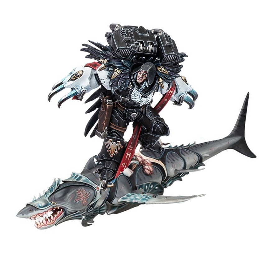 very rough idea for how you could convert this model into a Carcharadon