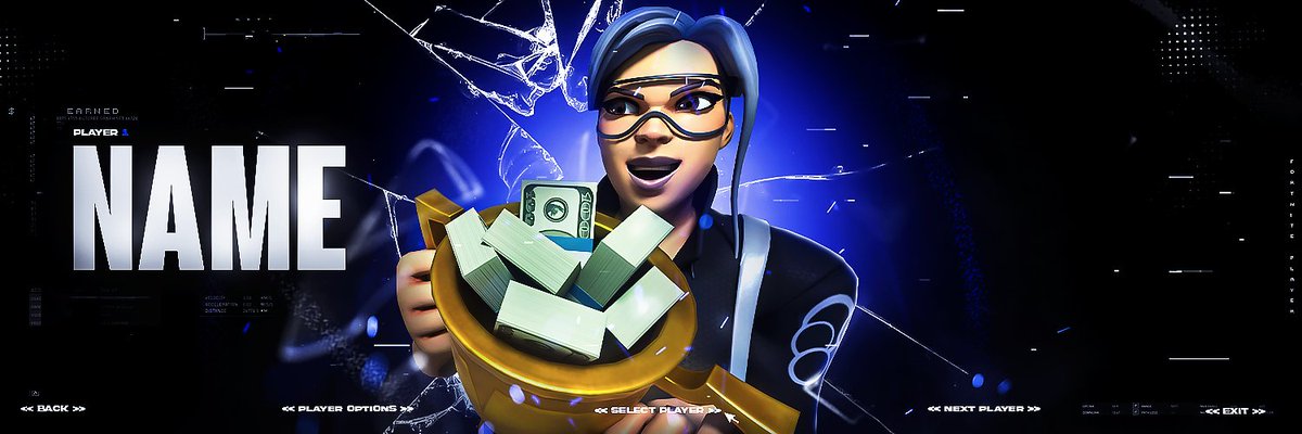 FloatDZN's tweet image. Im a new fortnite designer to help start my account im giving away free banners to everyone in the community❤️
To enter:
Like + retweet
Follow me 
Comment done