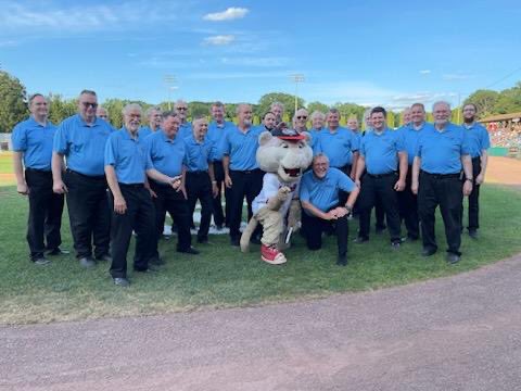 RCCsings's tweet photo. We had a great time performing at the @ValleyCats game Saturday night! @capregchamber #Saratoga https://t.co/D3dF9wwFGT