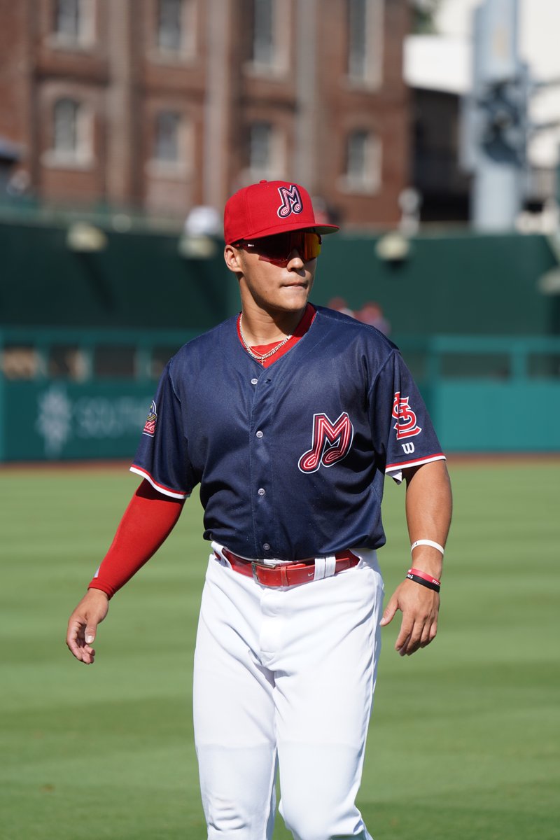 memphisredbirds's tweet image. Today's game two @topsbarbq leadoff batter is JJ Wetherholt!
Leadoff your day by texting REDBIRDS to 1 (833) 380-9855 for a free BBQ Pork Sandwich!