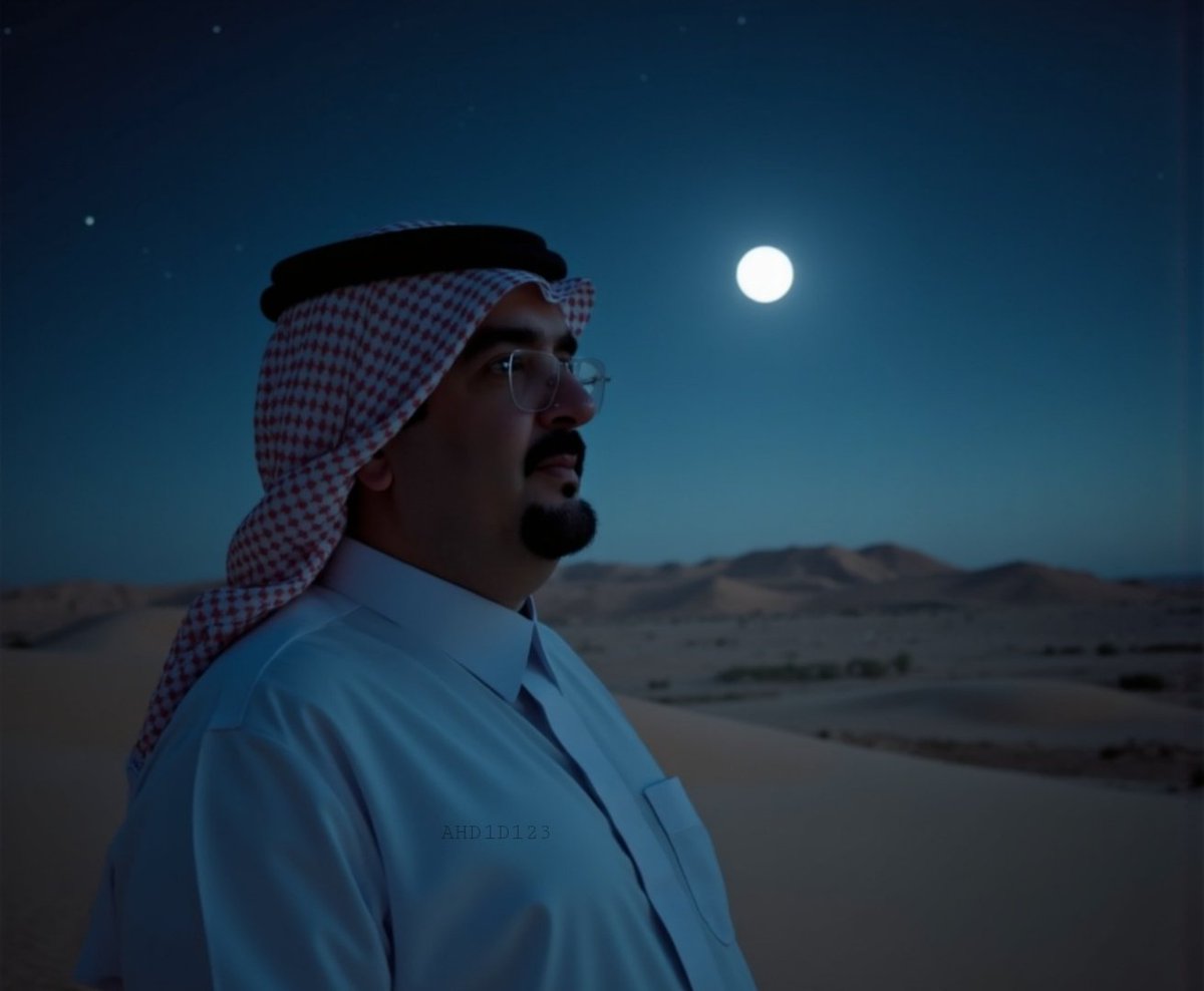 #عبدالعزيز_بن_فهد ❤️
مايشبهك الا القمر في طلته
 ولا البشر مالك بينهم شبيه👌

الله يطولنا في عمرك ويحفظك 🙏🏻