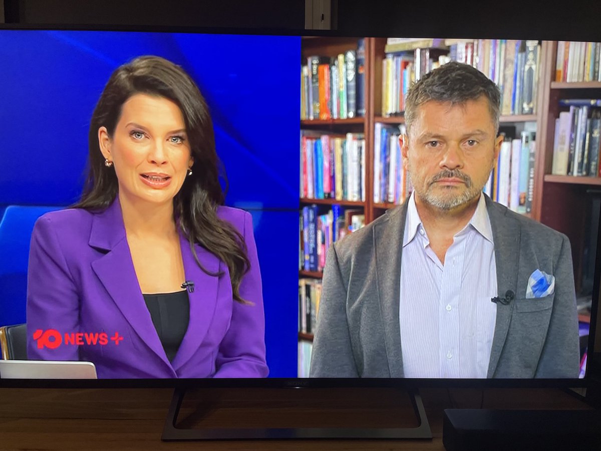 HigginsDaryl's tweet image. This was me on Ten News TV last night  supporting the call for a national registry for childcare workers and urgent action to implement national working with children screening- as recommended by the Royal Commission a decade ago.