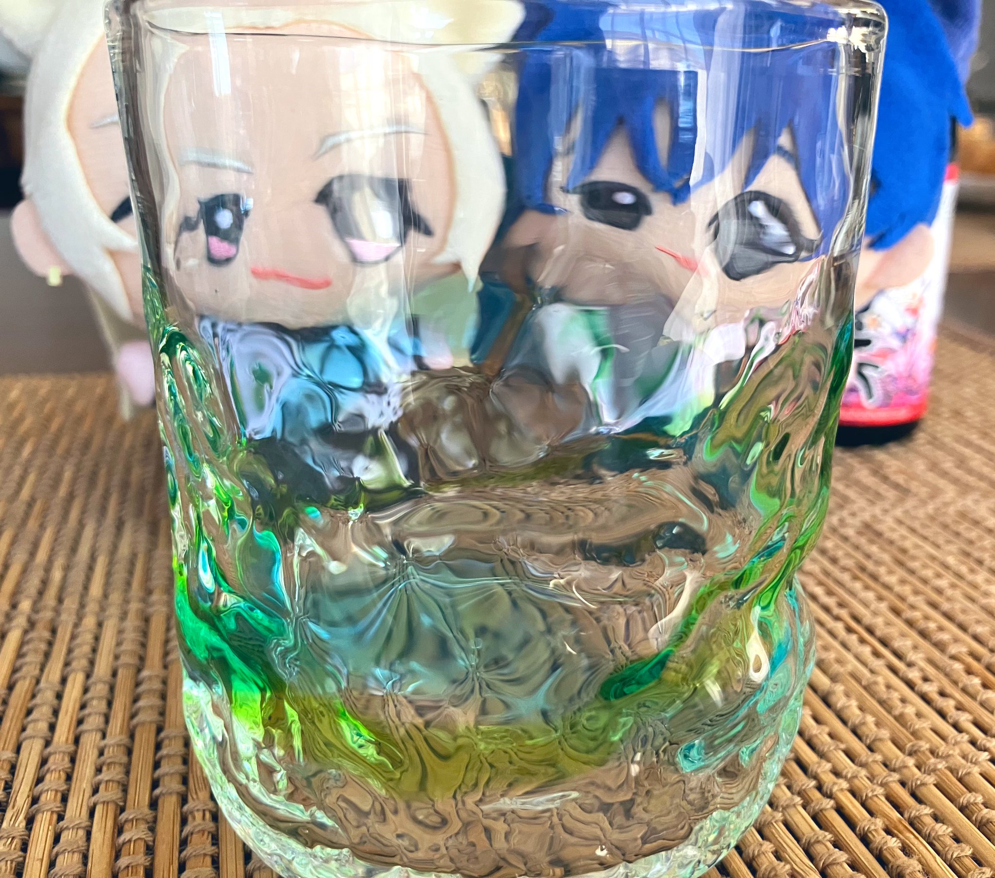 ⑦❣️蘭❣️★Ｎｏ1319 琉球ガラスナギット★超〜レア綺麗模様★7個 琉球ガラスナギット35個【変形MIX】 - メルカリ