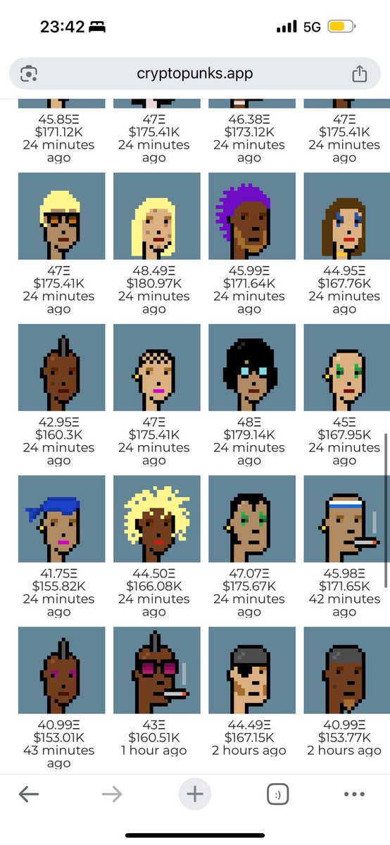 punk9059's tweet image. Hot damn wtf someone just swept more punks than I can count. 

$10,000,000 sweep in one go.  What’s happening.