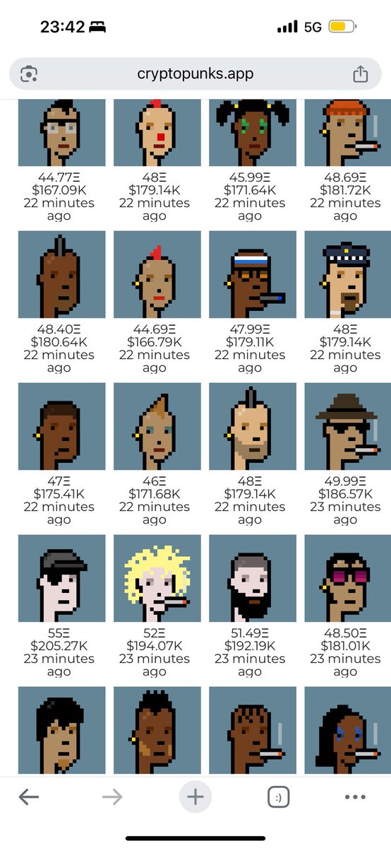 punk9059's tweet image. Hot damn wtf someone just swept more punks than I can count. 

$10,000,000 sweep in one go.  What’s happening.