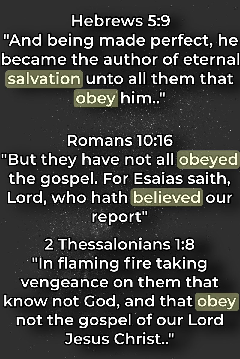SilenceMyWord's tweet image. Christ died for our sins, was buried, and rose again the third day… 1 Corinthians 15:1-4.
Galatians 5:4
“Christ is become of no effect unto you, whosoever of you are justified by the law; ye are fallen from grace.”
The ignorant establish their own righteousness… Roman’s 10:3.