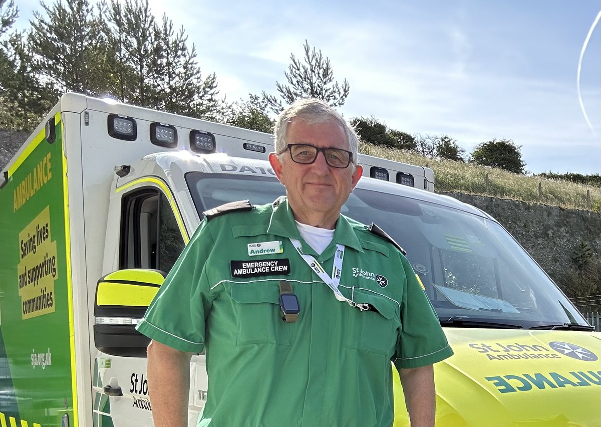 andrewlsja's tweet photo. This weekend was my annual CPD and assessment as a @stjohnambulance Emergency Ambulance Crew for another year. After 50 years of annual requalification it remains a terrifying experience. At least I passed…… phew!!
Thanks to all trainers.
#ProFide #ProUtilitateHominum https://t.co/jwmTmzObqD