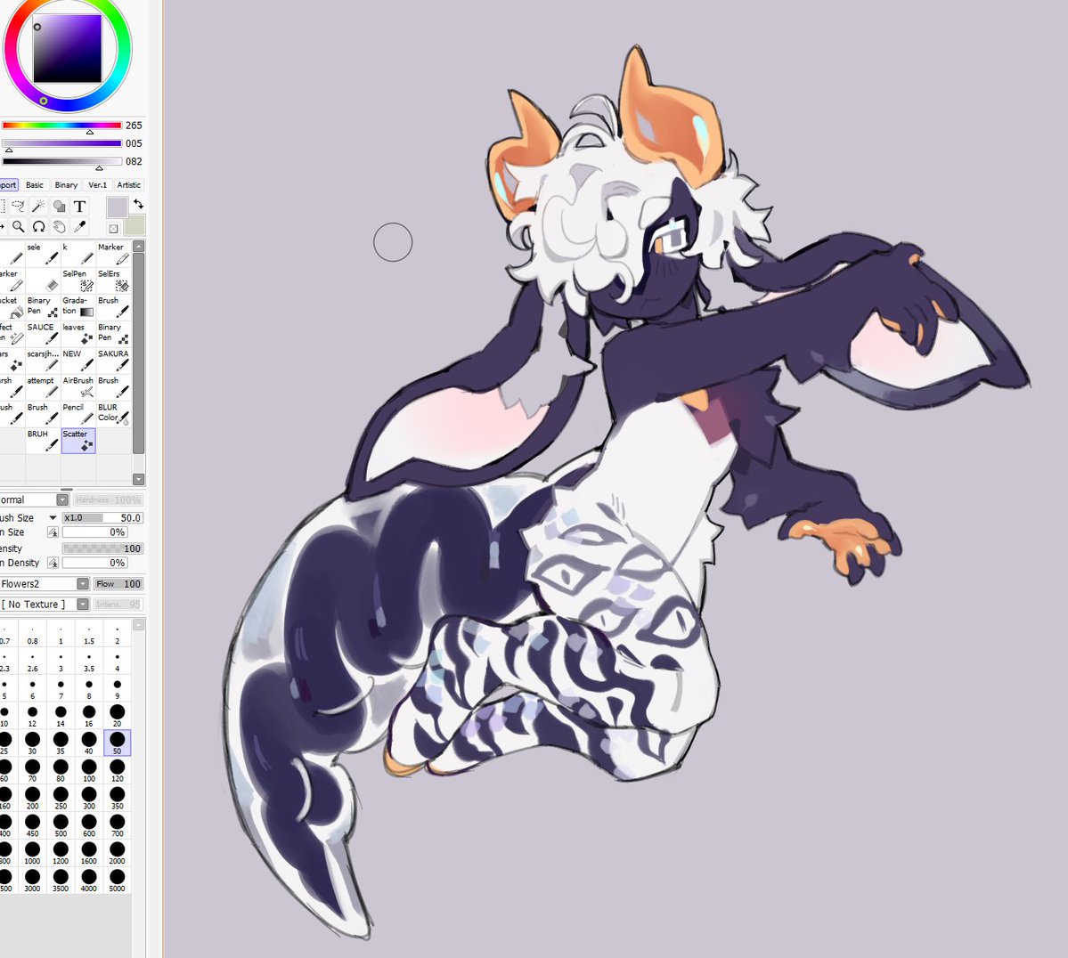 fenokey's tweet image. I still like this one hehe AF for @/hellbinism 💜