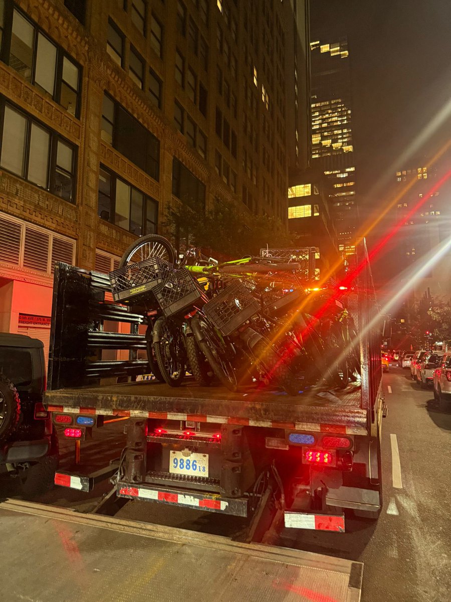 Yesterday, our Q-Team conducted a targeted 2-Wheel Bike Operation in response to community complaints about bikes illegally parked on public streets &amp; blocking sidewalks. The team successfully addressed this quality-of-life concern by vouchering 24 illegally parked bicycles.