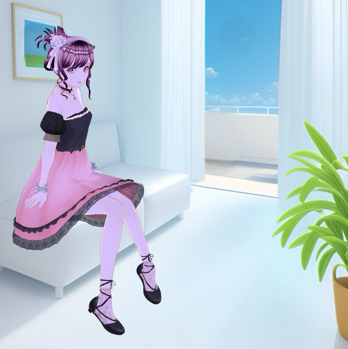 ee10638's tweet image. 2025年7月21日
おはようございます✨🍹
＃カスタムキャスト