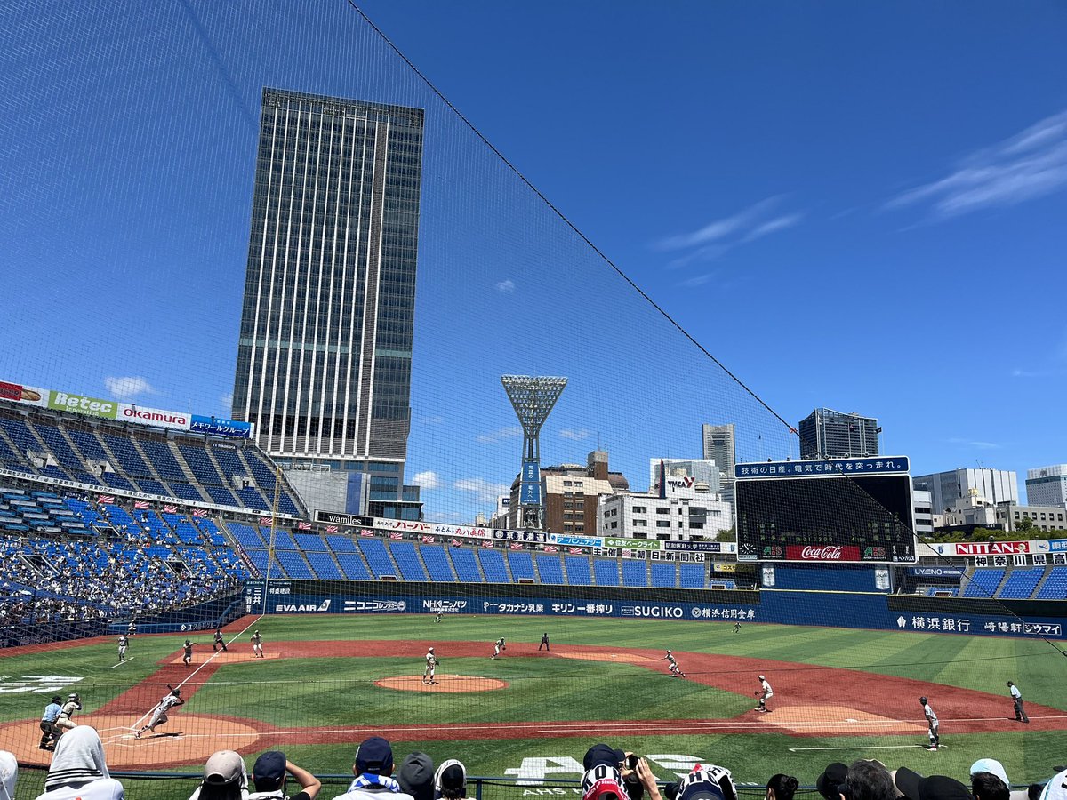 XO529's tweet image. おはようございます☀
昨日は #高校野球神奈川大会 取材⚾️✨
@横浜スタジアム
ベスト8️⃣が決まりました!!
スマートニュースは今朝も6時半から🎙️
#大相撲名古屋場所 について相撲解説隆乃若さんにお話し伺います💁🏻♀️
#プロ野球 #MLB #サッカー #ゴルフ
#バスケ #バレー #世界水泳
盛りだくさんです〜
