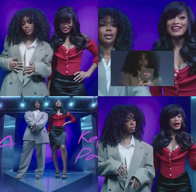 szabrs's tweet image. SZA e Keke Palmer! Será “One Of They Days 2” vindo aí? 👁️