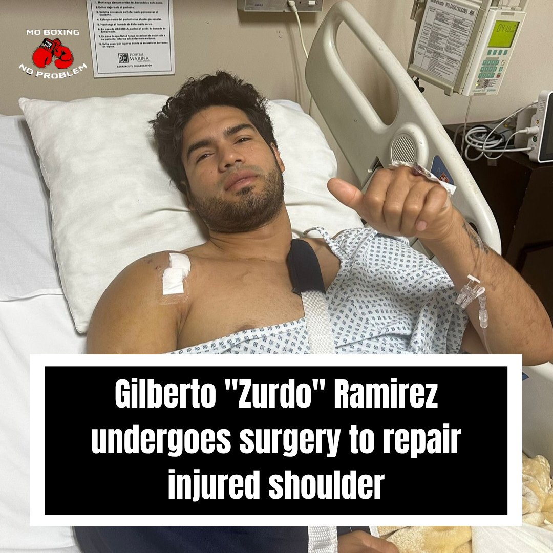 MoBoxingNP's tweet image. Gilberto βZurdoβ Ramirez has undergone surgery to treat an injured shoulder he sustained during his June 28th bout against Yuniel Dorticos. π₯
Statement from Gilberto Ramirez π£:
"After getting three medical opinions and a lot of thinking, Iβve decided to undergo my shoulderβ¦