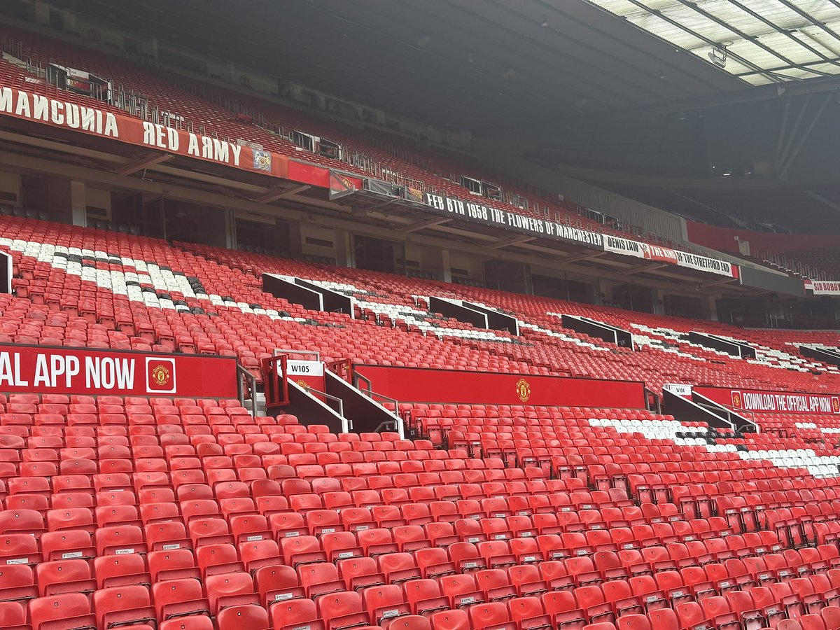 Guerrilla33's tweet image. Slow progress on the safe standing; Tier 2 Stretford End