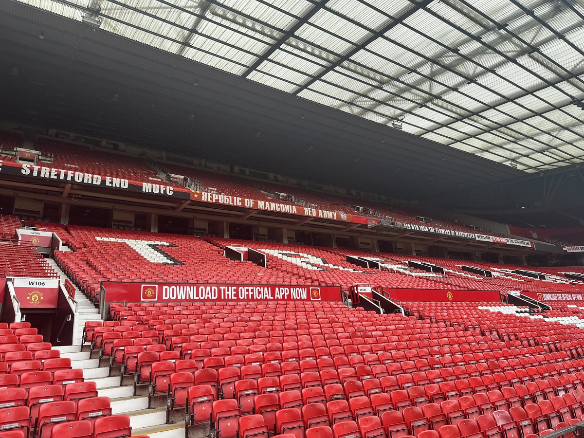 Guerrilla33's tweet image. Slow progress on the safe standing; Tier 2 Stretford End