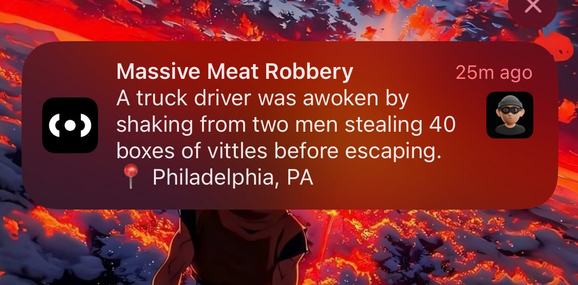 Girtholomeww's tweet image. Massive meat robbery…..