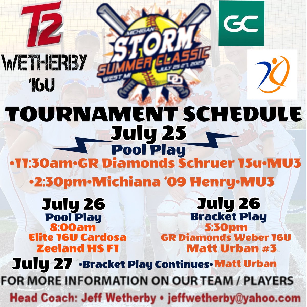 Turnin2W's tweet image. Last tournament of the summer season ❤️🥎🖤