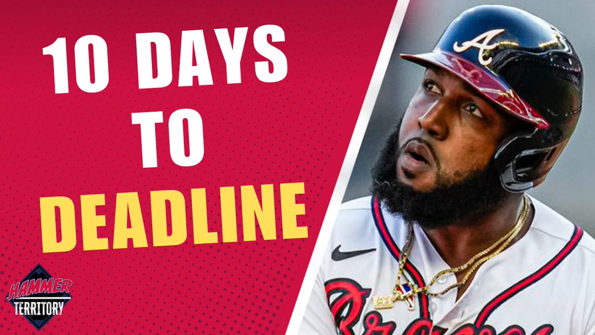 HammerTerritory's tweet image. New podcast!
Episode 235 - Trade Deadline Nears as Braves Drop Series to Yankees (with @BTRowland and @scottcoleman55)
🎧 Apple: apple.co/3UKrYCr
🎧 YouTube: tinyurl.com/5n7hkr5p
🎧 Spotify: spoti.fi/3y7cPlV
