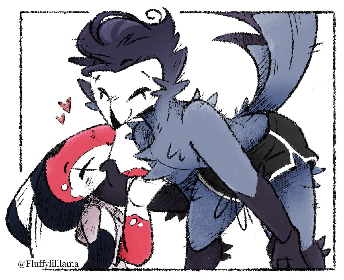 fluffylilllama's tweet image. Tall bird wife