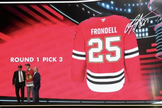 high_sebastian's tweet image. In case you missed it, I broke down the #Blackhawks 2025 Draft class, pick by pick.
- How does Anton Frondell fit the core?
- Clever swings on size and potential with Nestrašil and West
- Underrated depth selections
How would you grade Chicago’s class?
eliteprospects.com/news/2025-nhl-…
