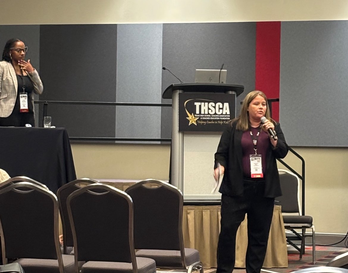 FBISDAthletics's tweet image. Dream Team!! Great IMPACT presentation on celebrating student athletes! Appreciate Deb and Aimee for all they do for our department!! @THSCAcoaches @FortBendISD