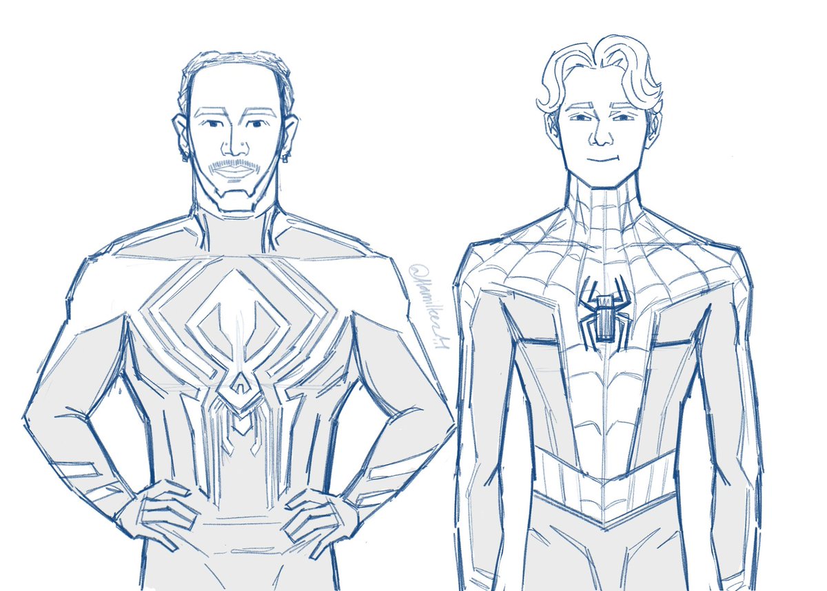 hamilteez's tweet image. day 14 drawing lewis and oscar
spiderverse ..sorry only a wip for now