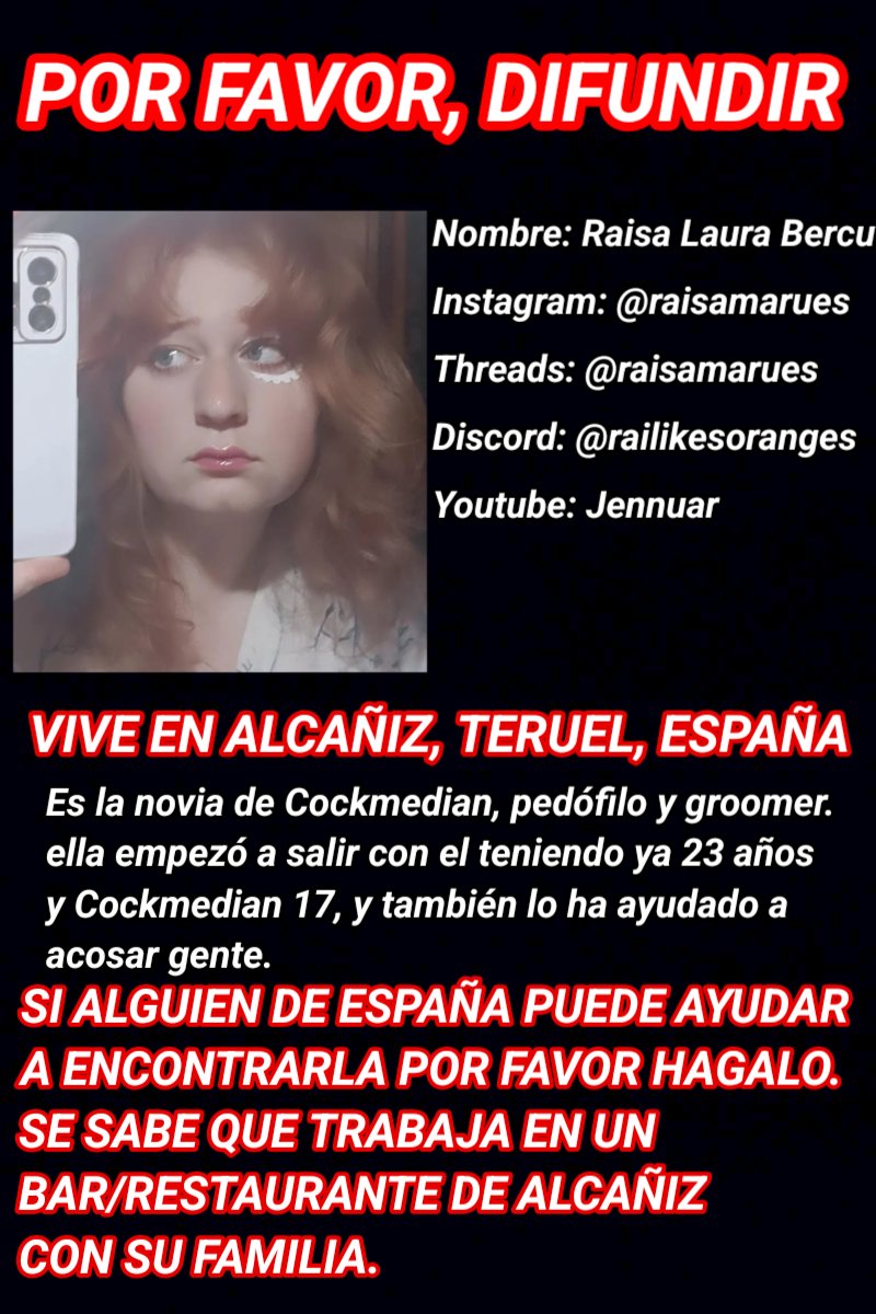 imfallyoufall's tweet image. ABRO HILO EXPONIENDO A LA NOVIA DE UN PEDOFILO Y A VARIOS DEFENSORES DE SU NOVIO.
Para los que quieran contexto extra de quién es el novio de esta tipa, vean mi funa anterior.