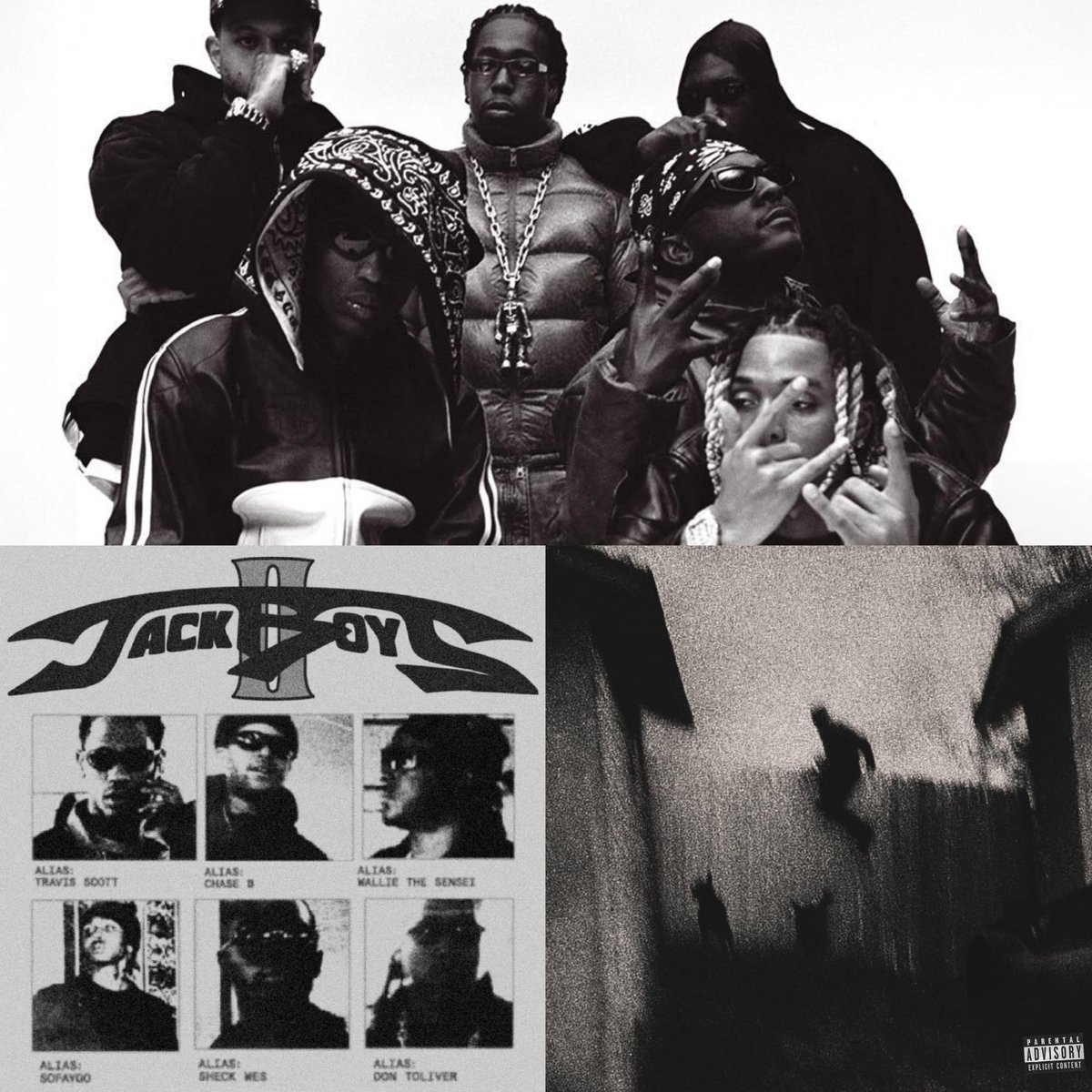 RapHubDaily's tweet image. Travis Scott & Cactus Jack’s "JackBoys 2" album debuts at #1 after selling 232K units in first week