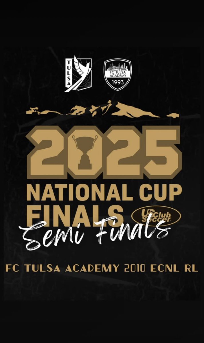 Fc Tulsa Academy at <a href="/USClubSoccer/">US Club Soccer</a> National Finals.  #nationalcup2025 | #usclub | #fctulsaacademy | #fortulsa