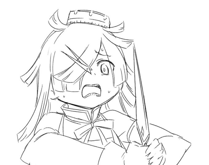 どうしたのまばゆ、怖いのかしら? 