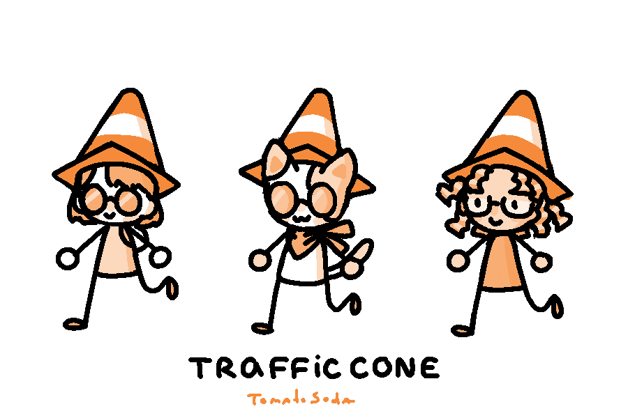 Ah yes, my favorite team-
THE TRAFFIC CONE.
#dtowncatfanart #squiddofanart #baconwafflesfanart #lifestealfanart