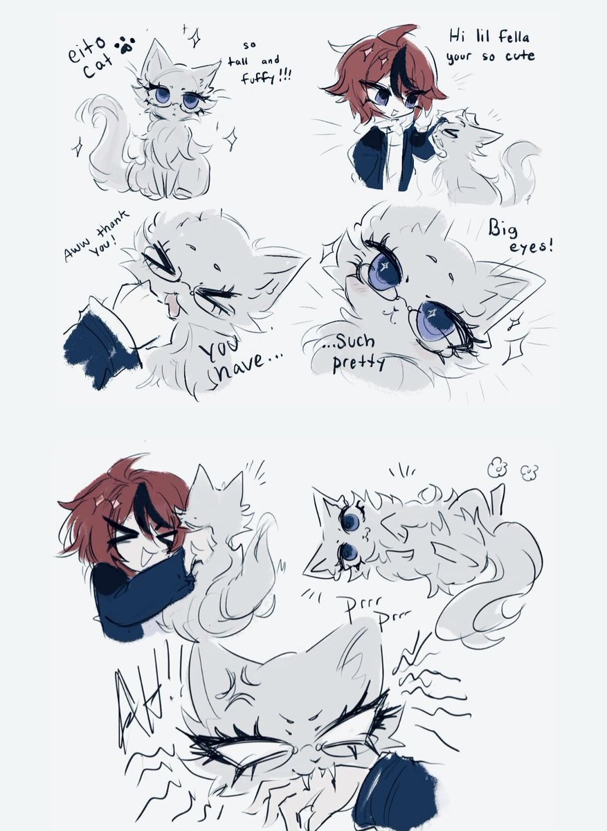 _m1us234's tweet image. cat eito 
#hndr_FA #hundred_line
