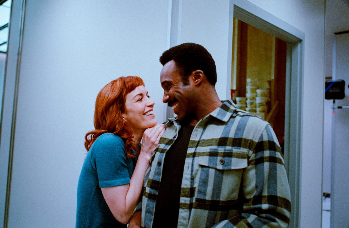 BenStiller's tweet image. Alt shot of Britt and Tramell on set.
#severance
📸:bendo Leica film Kodak Portra 800