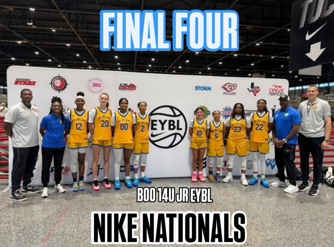 Boo Williams 2029 JR EYBL 💙💛 (@bwsl2029eybl) on Twitter photo Boo 14U JR EYBL advance ➡️ to the FINAL FOUR after a challenging matchup against North Tartan @nikegirlseybl Nationals in Chicago. 12-0
Final score - 53-48
Game 5: CRT 35 at 7PM CST (JUL 20)
#FinalFour #2025EYBL #2025JREYBL
<a href="/BWSLGirlsAAU/">Boo Williams GBB</a> Boo 14U JR EYBL advance ➡️ to the FINAL FOUR after a challenging matchup against North Tartan @nikegirlseybl Nationals in Chicago. 12-0
Final score - 53-48
Game 5: CRT 35 at 7PM CST (JUL 20)
#FinalFour #2025EYBL #2025JREYBL
<a href="/BWSLGirlsAAU/">Boo Williams GBB</a>