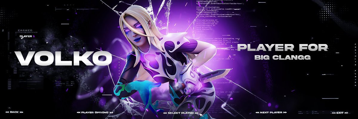 FloatDZN's tweet image. Practise banner for @volkofn 😀 @BIGCLANgg