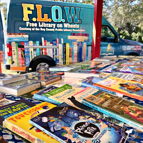 BWBooks's tweet image. Thanks to our partnership with BCPL Foundation, thousands of children in underserved communities get to build their own home libraries—one visit to the FLOW van at a time. Together, we're turning book deserts into places the bloom with possibility.