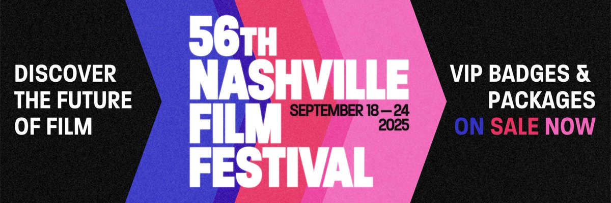 visitmusiccity's tweet photo. The Nashville Film Festival is BACK this September, and packages are officially on sale now! Check it out, and start planning ahead! 🎥
https://t.co/vMQasKlvLu https://t.co/TJJn73XQ0F