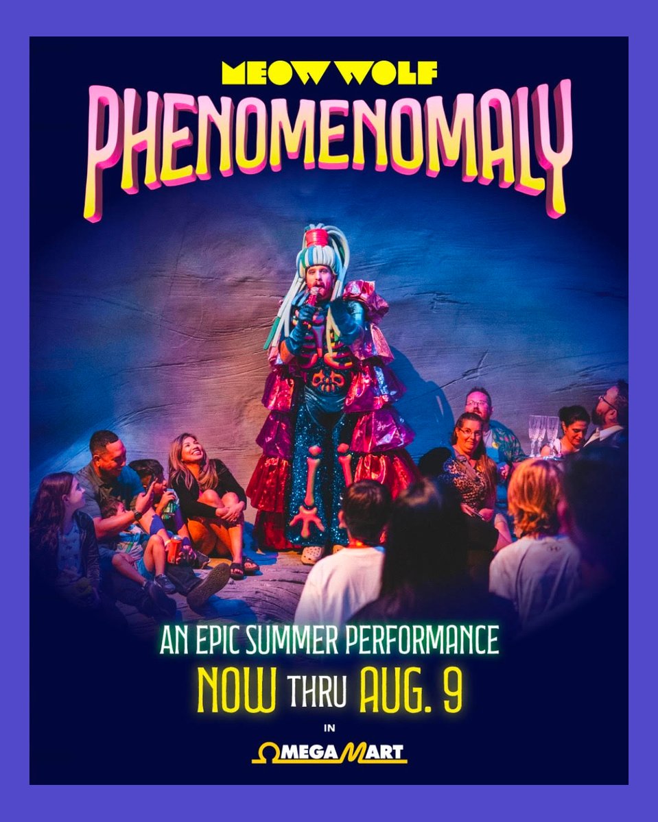 Big shout-out to Voicer Simone Skold (pictured in the middle)! You can catch Phenomenomaly in Vegas thru August 9th! "Enjoy interactive, live performances filled with mysterious characters, acrobats &amp; giant puppets at this exclusive summer event series." You're awesome, Simone!
