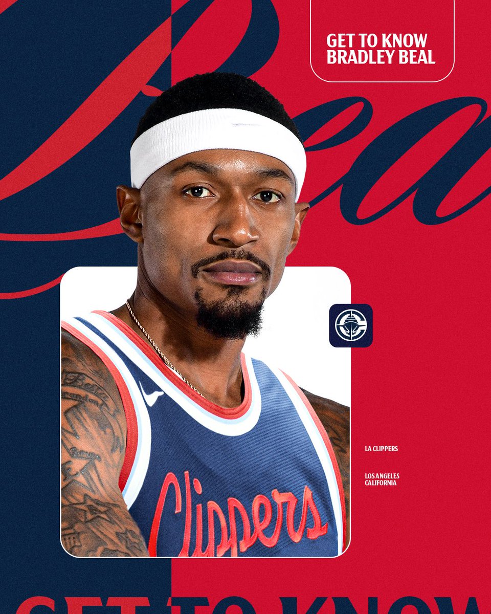 LAClippers's tweet photo. Meet your newest Clipper, Bradley Beal 🐼 https://t.co/xoL4VzkSWp