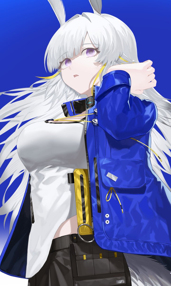 Zoe_work's tweet image. #アークナイツ 
#Arknights
サーファーちゃん描きました！アオリ角度って結構難しいね…
