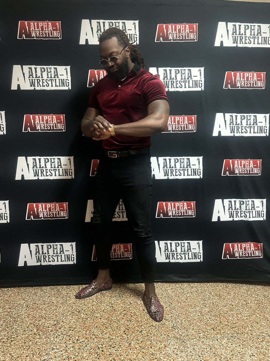 Big Flexy in the building. 🚨🔥💎🔥🚨

<a href="/A1Wrestling/">Alpha-1 Wrestling</a>