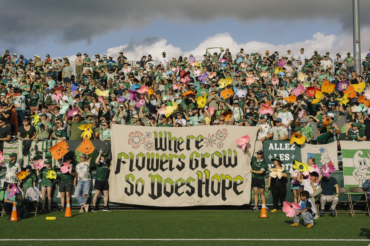 Vermont Green FC (@vermontgreenfc) on Twitter photo Where flowers grow, so does hope. 💐 Where flowers grow, so does hope. 💐