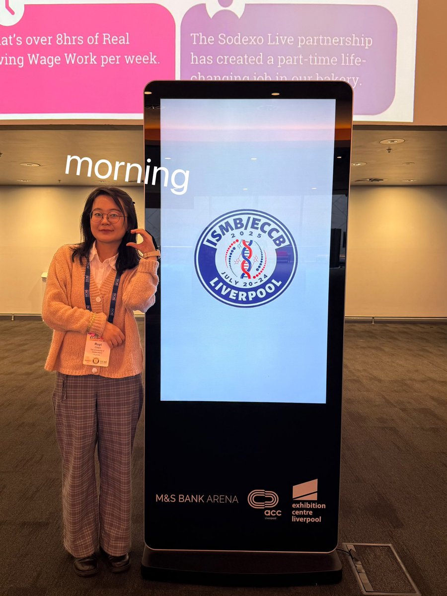 ruyic818's tweet photo. morning 😊-> noon 😑-> night 😵‍💫 #ISMBECCB2025 #SCS2025 https://t.co/SBiPwWReBt