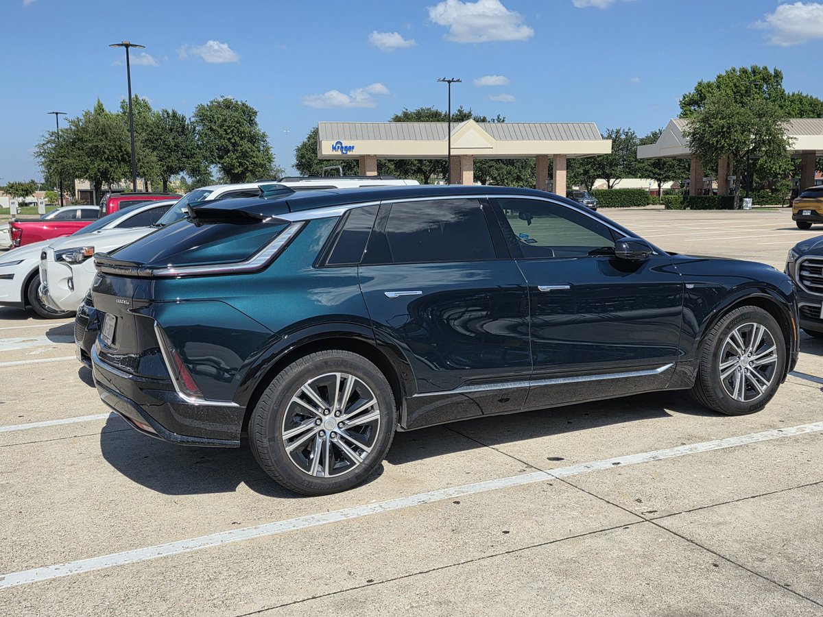 I'm a big fan of this color on the Cadillac Lyriq. I wish Tesla would expand their color options a bit.