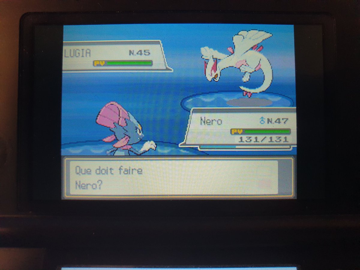 YomySH's tweet photo. Lugia shiny après 9 182 SRs aux Tourb'Îles !!~ Malheureusement j'ai dû utiliser la Master Ball. https://t.co/8epL94uH7T
