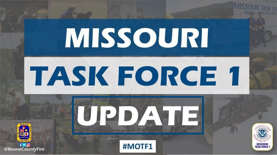 Missouri Task Force 1 Released from Kerr County, Texas
Boone County, MO – Missouri Task Force 1 (MO-TF1), a division of the Boone County Fire Protection District, has been demobilized by the Federal Emergency Management Agency (FEMA) and will depart Kerr County, Texas, tomorrow
