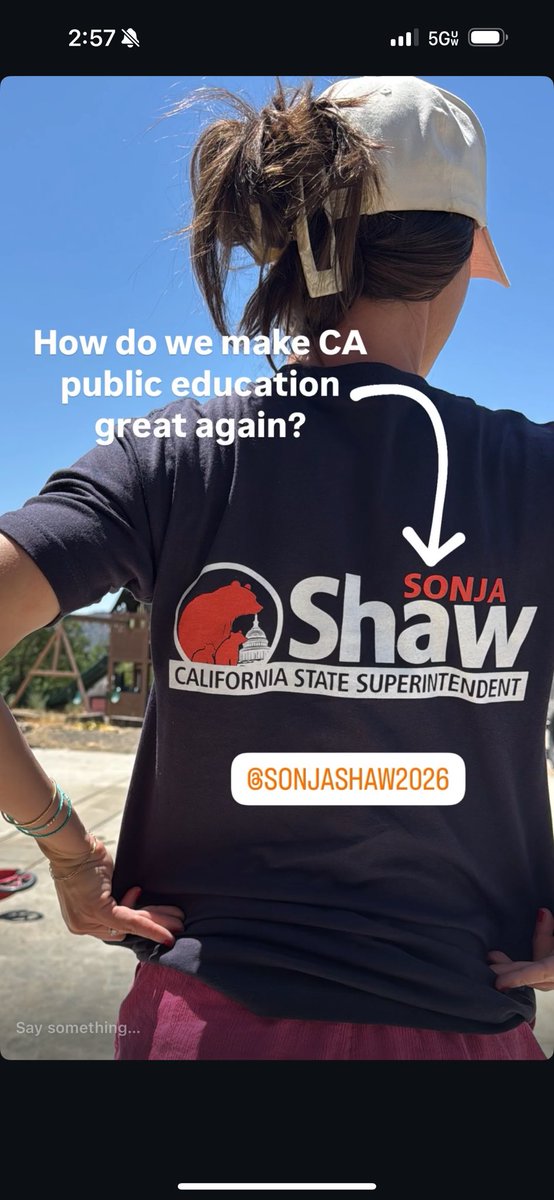 realSonjaShaw's tweet image. BOYS don’t belong in girls’ sports or locker rooms.
Parents have HAD ENOUGH of Sacramento’s radical agenda.
I’m a CA mom running for State Superintendent to protect our daughters and take back our schools.
Grab your #SaveGirlsSports shirt and join the movement:…